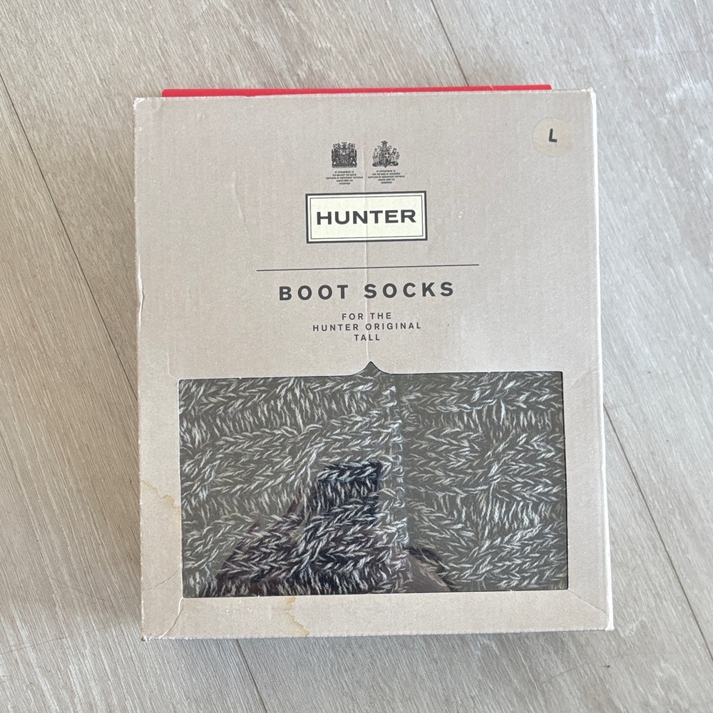 Hunter Gray Boot Socks - image 1